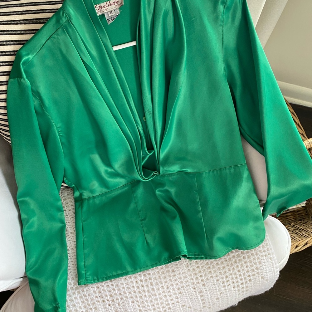 Emerald Green Women's Top